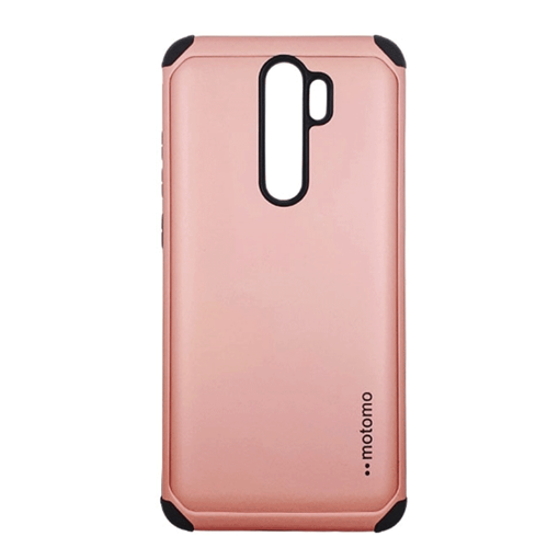 Θήκη Motomo Tough Armor για Xiaomi Redmi 9 - Χρώμα: Χρυσό Ροζ