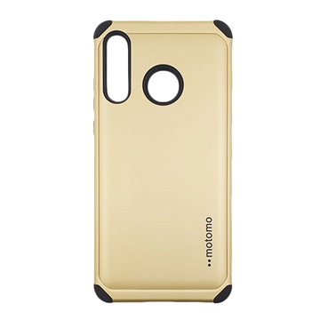 Picture of Back Cover Motomo Tough Armor Case for Huawei P40 Lite Ε - Color: Gold