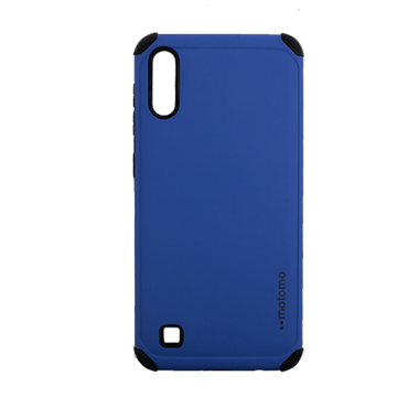 Picture of Back Cover Motomo Tough Armor Case for Samsung A105F Galaxy A10/M105F Galaxy M10 - Color: Blue