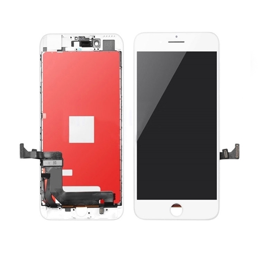 HX HL Οθόνη LCD με Μηχανισμό Αφής για iPhone 8 Plus - Χρώμα: Λευκό