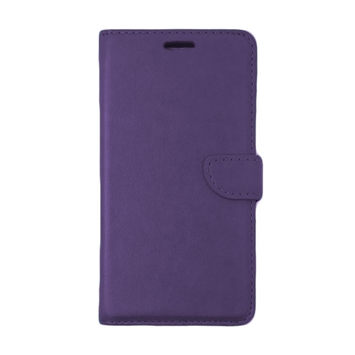 Picture of Leather Book Case with Clip For LG L9 - Color : Purple