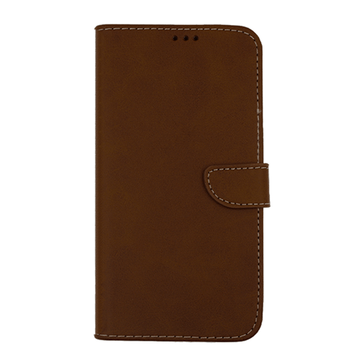 Picture of  Stand Leather Wallet with Clip For LG Stylus 2 - Color : Brown