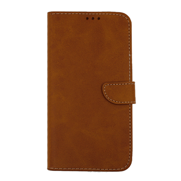 Picture of  Leather Book Case with Clip For Samsung A217F Galaxy A21s - Color : Light Brown