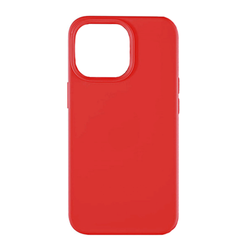 Εικόνα της Θήκη Πλάτης Σιλικόνης Matte Back Cover για Apple Iphone 13 / 13 Pro 6.1 - Χρώμα: Κόκκινο