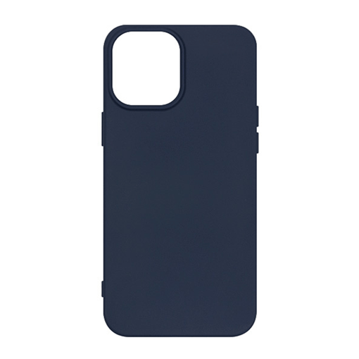Θήκη Πλάτης Σιλικόνης Matte Back Cover για Apple Iphone 13 / 13 Pro 6.1 - Χρώμα: Μπλε
