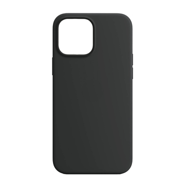 Εικόνα της Θήκη Πλάτης Σιλικόνης Matte Back Cover για Apple Iphone 13 Pro Max 6.7 - Χρώμα: Μαύρο