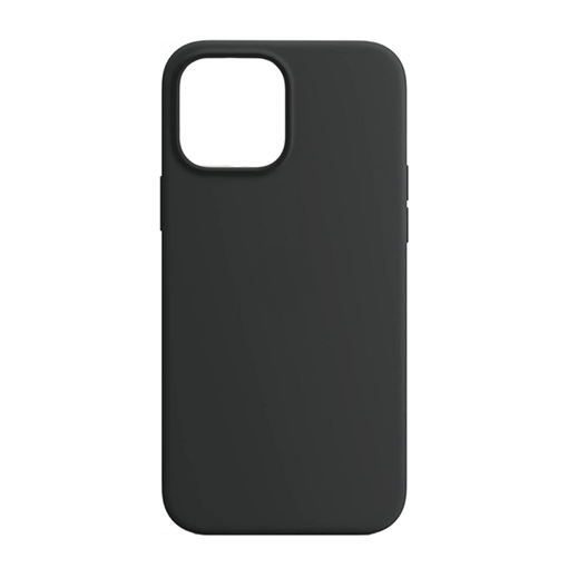 Θήκη Πλάτης Σιλικόνης Matte Back Cover για Apple Iphone 13 Pro Max 6.7 - Χρώμα: Μαύρο