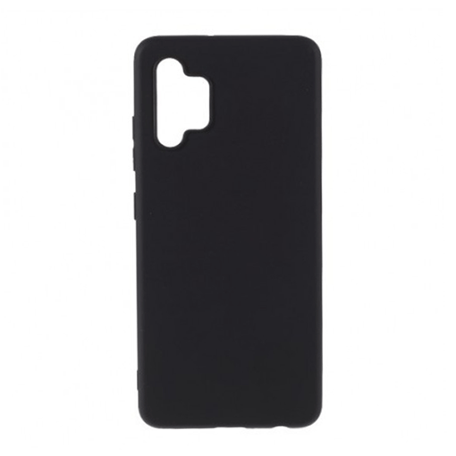 Θήκη Πλάτης Σιλικόνης Matte Back Cover για Samsung A327B Galaxy A32 5G - Χρώμα: Μαύρο