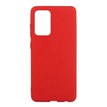 Εικόνα της Θήκη Πλάτης Σιλικόνης Matte Back Cover για Samsung A725 Galaxy A72 - Χρώμα: Κόκκινο