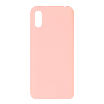 Εικόνα της Θήκη Πλάτης Σιλικόνης Matte Back Cover για Xiaomi Redmi 9A - Χρώμα: Χρυσό Ροζ