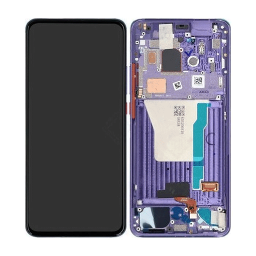 Picture of Display Unit with Frame for Xiaomi Poco F2 Pro 56000F0J1100 (Service Pack) - Color: Purple