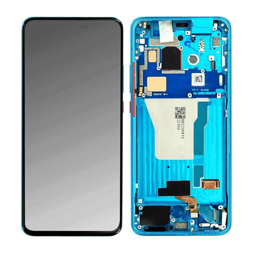 Γνήσια Οθόνη LCD με Μηχανισμό Αφής και Πλαίσιο Xiaomi Poco F2 Pro 56000D0J1100 (Service Pack) - Χρώμα: Μπλε