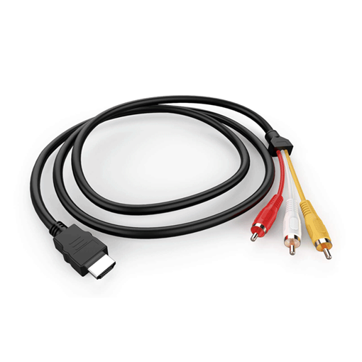 Cable HDMI male - Composite male 1.5m