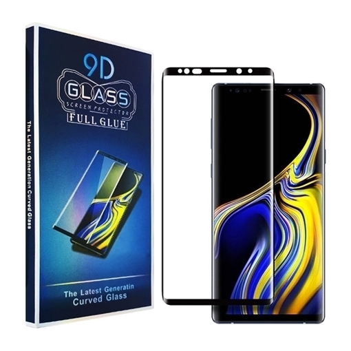 Προστασία Οθόνης 9D Full Face Tempered Glass για Samsung Galaxy  S22 - Χρώμα: Μαύρο