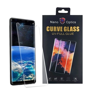 Picture of Screen Protector UV Nano Optics Curved Glue Tempered Glass for Samsung Galaxy S908B S22 Ultra