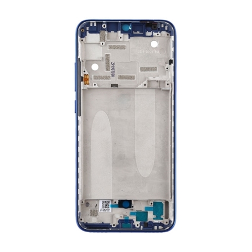 Μπροστινό Πλαίσιο Οθόνης LCD Front Frame για Xiaomi MI A3 - Χρώμα: Μπλε