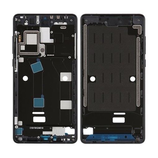 Μπροστινό Πλαίσιο Οθόνης LCD Front Frame για Xiaomi MI MIX 2 - Χρώμα: Μαύρο
