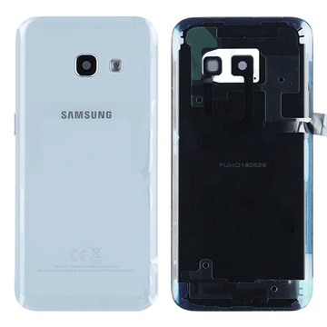 Picture of Original Back Cover with Camera Lens for Samsung Galaxy A3 2017 A320F GH82-13636C - Colour: Blue
