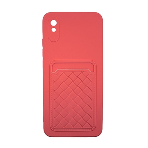 Picture of Θήκη Πλάτης Σιλικόνης για Xiaomi Redmi 9A - Χρώμα : Ροζ