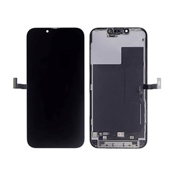 Εικόνα της Γνήσια Full Οθόνη LCD με Μηχανισμό Αφής για iPhone 13 Pro - Χρώμα: Μαύρο