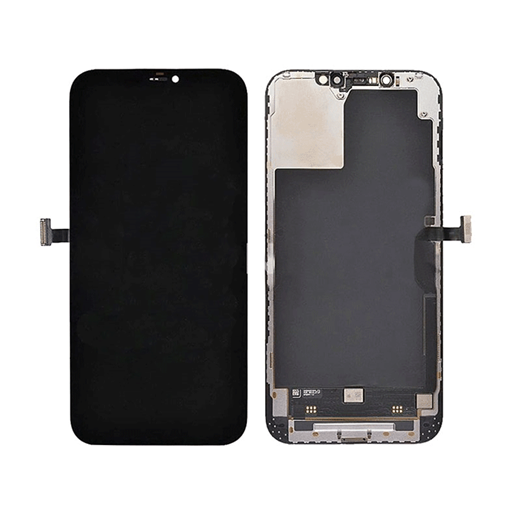 Γνήσια Οθόνη LCD με Μηχανισμό Αφής για iPhone 12 PRO MAX - Χρώμα: Μαύρο
