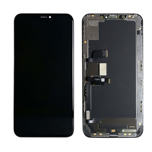 Γνήσια Οθόνη LCD με Μηχανισμό Αφής για iPhone Xs Max - Χρώμα: Μαύρο