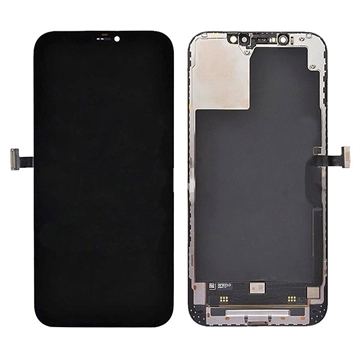 Εικόνα της ZY Incell Οθόνη LCD με Μηχανισμό Αφής για iPhone 12 Pro Max- Χρώμα: Μαύρο