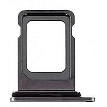 Εικόνα της Υποδοχή Κάρτας Single SIM Tray για Apple iPhone 13 Pro / 13 Pro Max - Χρώμα: Μαύρο