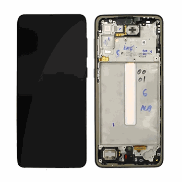 Picture of Display Unit with Frame and Touch Mechanism for Samsung Galaxy A33 5G 2022 (A336G) GH82-28143A - Color: Black