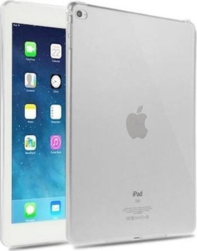 Θήκη Πλάτης Σιλικόνης για Apple iPad Mini 2345 - Χρώμα: Διαφανές