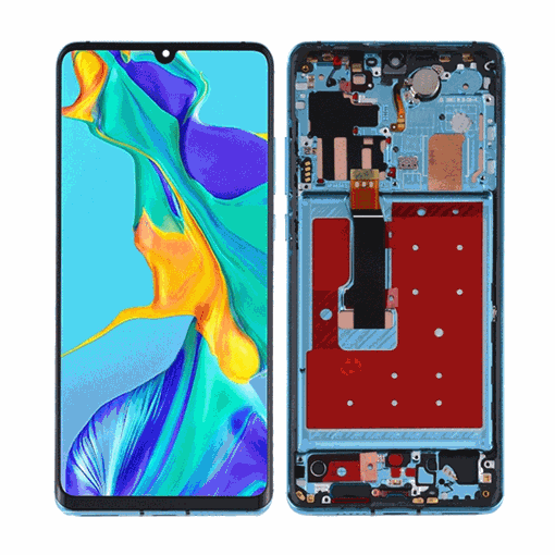 Picture of OLED Οθόνη LCD με Μηχανισμό Αφής για Huawei P30 Pro/P30 Pro New Edition with frame - Χρώμα: Twilight
