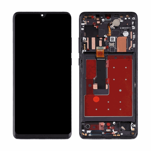 Picture of OLED Οθόνη LCD με Μηχανισμό Αφής και Πλαίσιο για Huawei P30 Pro/P30 Pro New Edition with frame - Χρώμα: Μαύρο