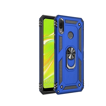 Picture of Motomo Tough Armor With Ring For Apple iPhone 11 - Color: Blue