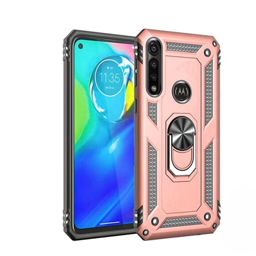 Picture of Motomo Tough Armor With Ring For Samsung Galaxy A13 4G Color: Rose Gold