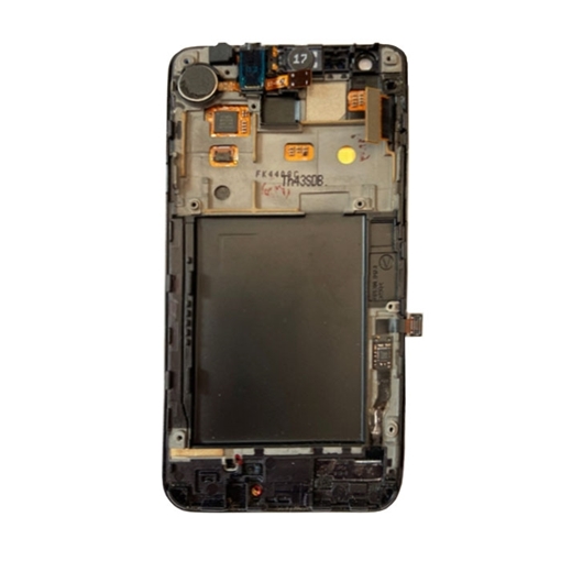 Picture of Display Unit with Frame for Samsung Galaxy S2 (i9100) - Color: Black