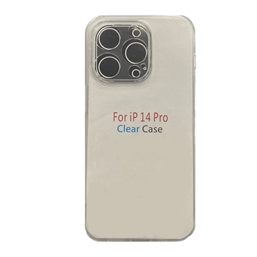 Εικόνα της Θήκη Πλάτης Σιλικόνης για Iphone 14 Pro - Χρώμα: Διάφανο
