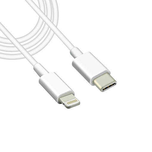 Picture of PZX V192P Cable Charger And For Travel TYPE-C To IP 1MM  - Color: White