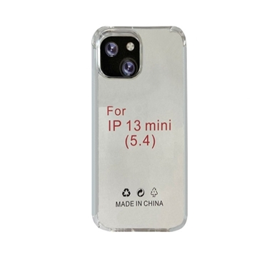 Εικόνα της Θήκη Πλάτης Σιλικόνης Anti Shock 1.5mm για iphone 13 Mini  - Χρώμα: Διαφανές