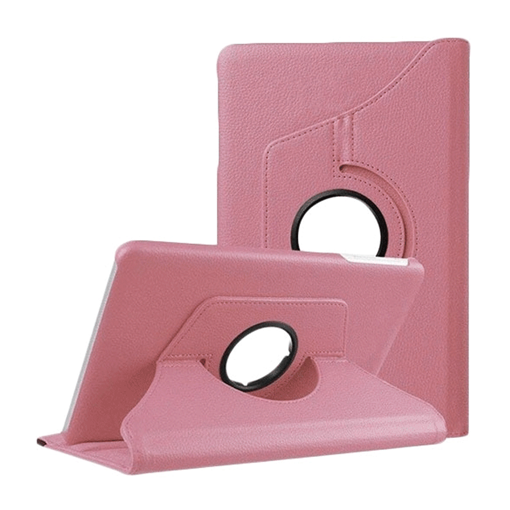Θήκη Rotating 360 Stand with Pencil Case για Apple iPad Air 2/6 - Χρώμα: Χρυσό Ροζ