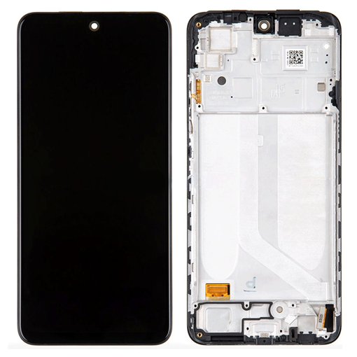 Γνήσια Οθόνη LCD Με Μηχανισμό Αφής Και Πλαίσιο Για Xiaomi poco x4 pro 5g (2022) 5600010K6P00 - Χρώμα: Μαύρο
