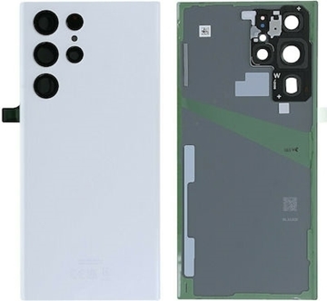 Picture of Original Back Cover for Samsung Galaxy S22 Ultra (Service Pack) GH82-27457C - Color: White