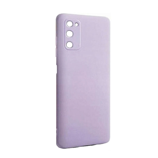 Θήκη Πλάτης Σιλικόνης Soft HQ για Samsung Galaxy A03S  - Χρώμα : Λιλά