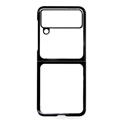 Θήκη Πλάτης για Samsung Galaxy Z Flip 3 5G - Χρώμα: Μαύρο B09MVYN4M5