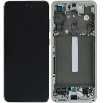 Picture of Display Unit with Frame and Touch Mechanism for Samsung Galaxy S21 FE (G990B) GH82-26414C - Color: Green
