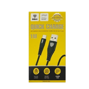 Picture of Inkax CB-02 Type-C Charging Cable 1m Color: Black