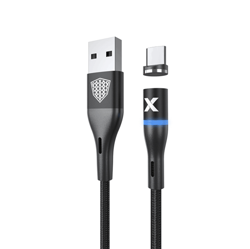 inkax- CK-97 Type-C USB 2.4Α Kαλώδιο Φόρτισης 1μ - Χρώμα: Μαύρο