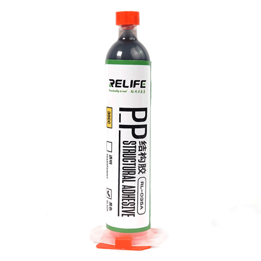 RELIFE RL-035A PP structural adhesive 30ml - Χρώμα: Μαύρο