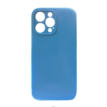 Εικόνα της Θήκη Πλάτης Σιλικόνης Soft Back Cover για Iphone 14 Pro Max - Χρώμα: Μπλε