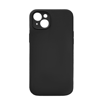 Εικόνα της Θήκη Πλάτης Σιλικόνης Soft Back Cover για Iphone 14 Plus/14 Max  - Χρώμα: Μαύρο