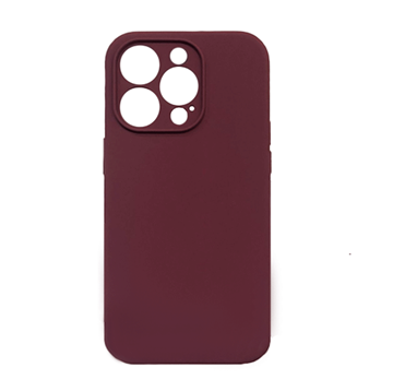 Εικόνα της Θήκη Πλάτης Σιλικόνης Soft Back Cover για Iphone 14 Pro - Χρώμα: Μπορντό
